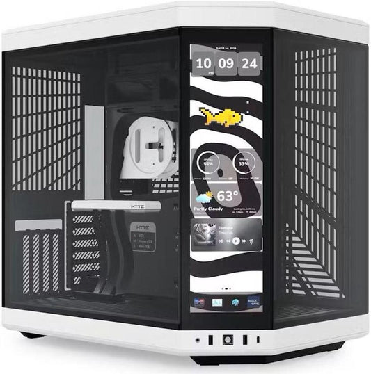 HYTE CS-HYTE-Y70TTI-WB Y70 touch infinite mTower ATX TG Panda