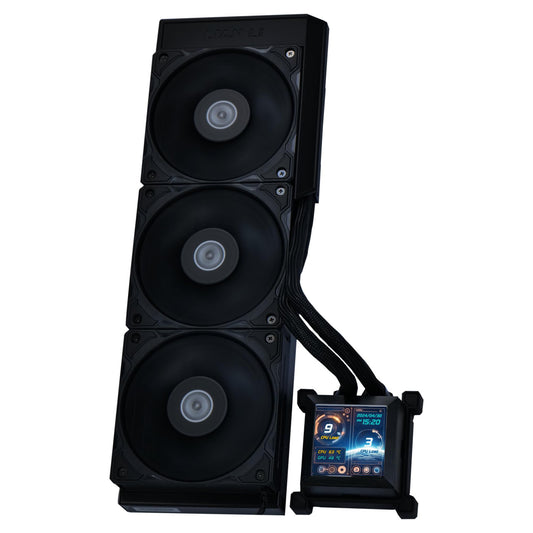 Lian-Li Fan HSLCD36SB Black 2.88 IPS 480x480 pixels 500 nits