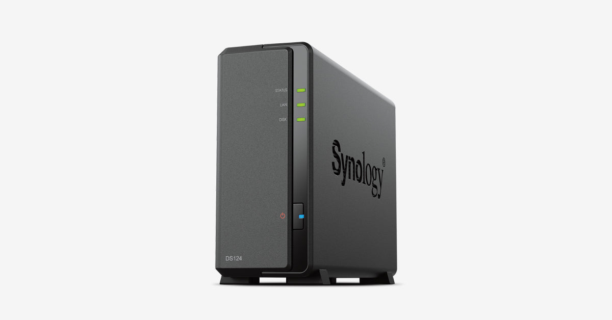 Synology DS124 1bay DiskStation Realtek RTD1619B 1GB DDR4