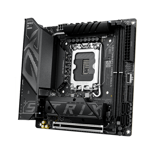 ASUS MB ROG STRIX B860-I GAMING WIFI B860 LGA1851 96GB DDR5 ITX