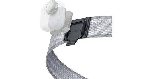 Insta360 Accessory CINSBBEH GO Ultra Easy Clip Headband Gray