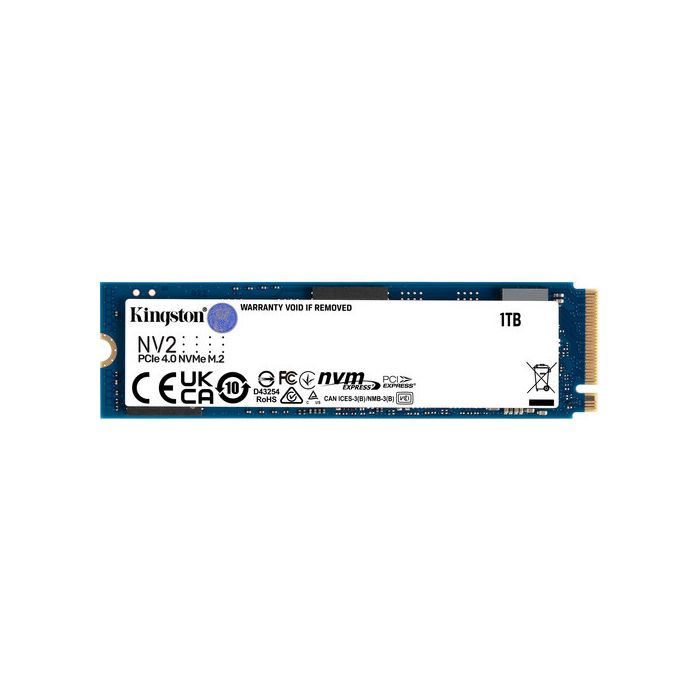 Kingston SSD SNV2S 1000G 1TB NV2 M.2 2280 NVMe PCIe Retail