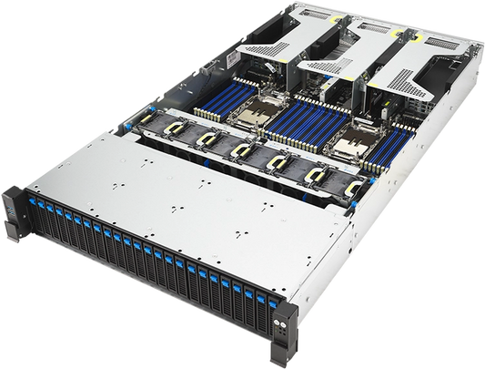 ASUS SV RS720-E12-RS24U-27W10G 2U Xeon 6700 6500 Max4TB 2700W Brown Box