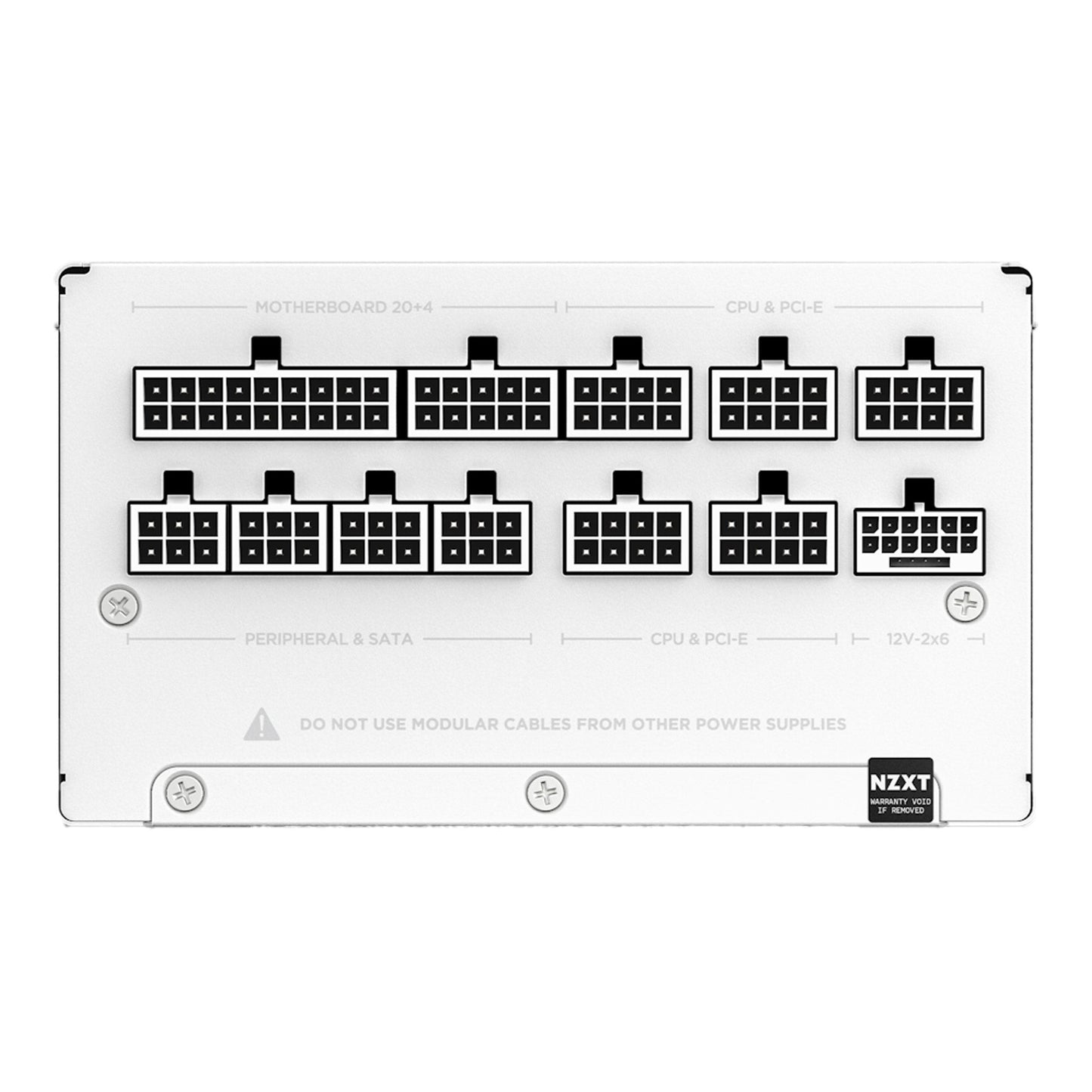 NZXT PA-8G2BW-US 850W ATX3.1 80Plus Gold Fully Modular White