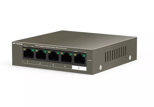 Ip-Com Swt G1105p-4-63W 5-Port Gigabit Desktop Switch with 4-Port Poe Retail IP-COM