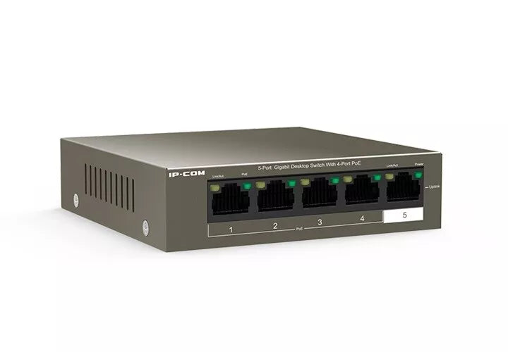 Ip-Com Swt G1105p-4-63W 5-Port Gigabit Desktop Switch with 4-Port Poe Retail IP-COM