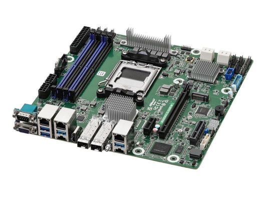 ASRock MB B650D4U3-2L2Q BCM B650E AM5 LGA1718 Max48GB DDR5 Micro-ATX Brown Box