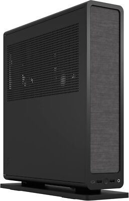 Fractal Design CS FD-C-RID1N-11 Ridge Black mITX Slim Small Form Factor