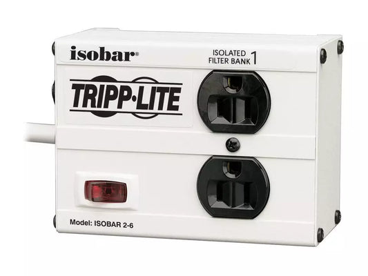 Tripp Lites Isobar Premium surge and noise suppressors