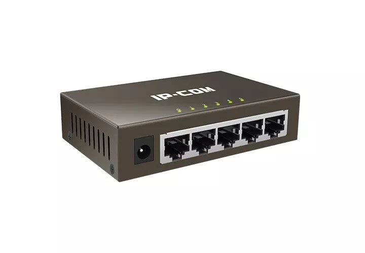 Ip-Com Swt G1005 5-Port Gigabit Desktop Switch Retail IP-COM