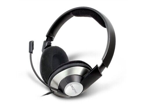 Creative Labs Headset 51EF0390AA001 HS-620 ChatMax 40mm 102dB mW Black Retail Creative Labs