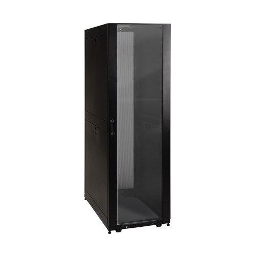 Tripp Lite Series Smartrack 42U Standard-Depth Rack Enclosure Cabinet With Clear - SR42UBG