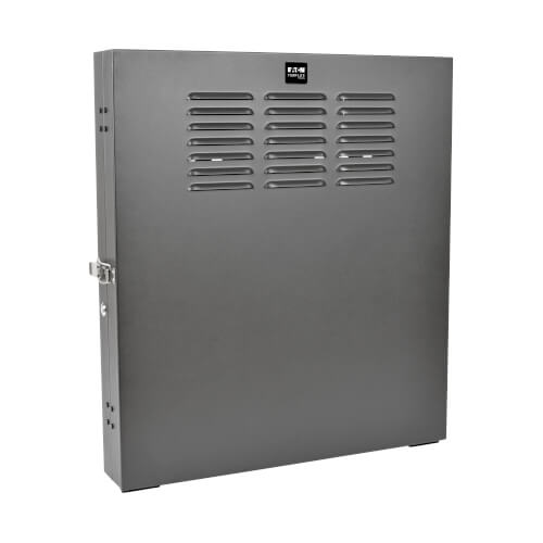 TRIPP 2U Wall Mount Low Profile Secure Rack Enclosure Cabinet Vertical - SRWF2U