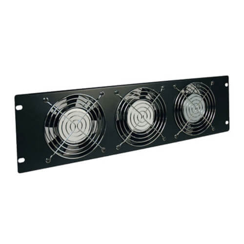 Tripp Lite Rack Enclosure Cabinet Fan Panel Airflow Management 230V 3Urm - SRXFAN3U