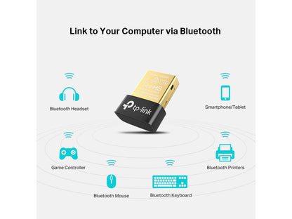 TP-Link NT Ub400 Bluetooth4.0 Nano Usb Adapter Supports Windows 10 8.1 8 7 Xp TP-Link