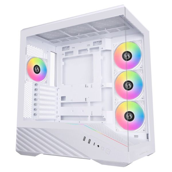 Lian-Li V100RW Mid Tower 1 x 2.5SSD 1 x 3.5HDDÿWhite