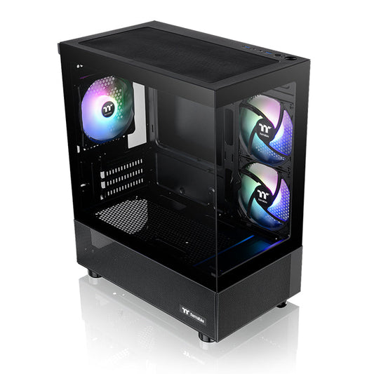 Thermaltake CA-1Z4-00M1WN-00 View 170 TG ARGB Micro Case 2x3mm TG Black