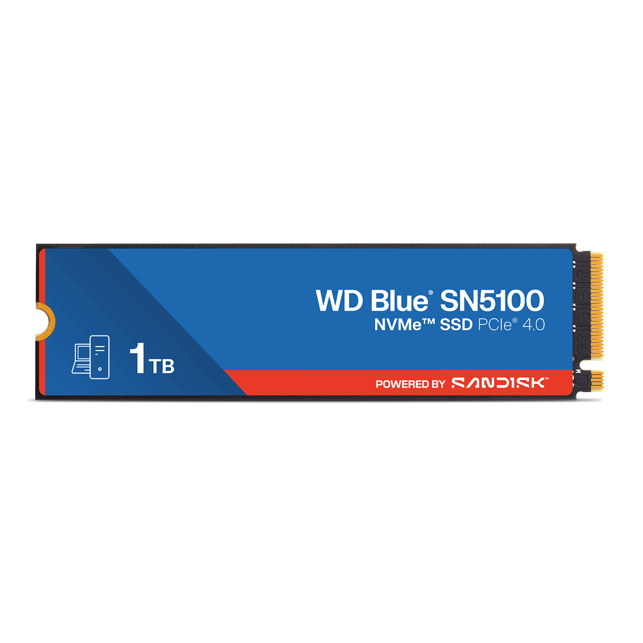 SanDisk WDS100T5B0E 1TB M.2 NVMe Blue SN5100 PCIe retail