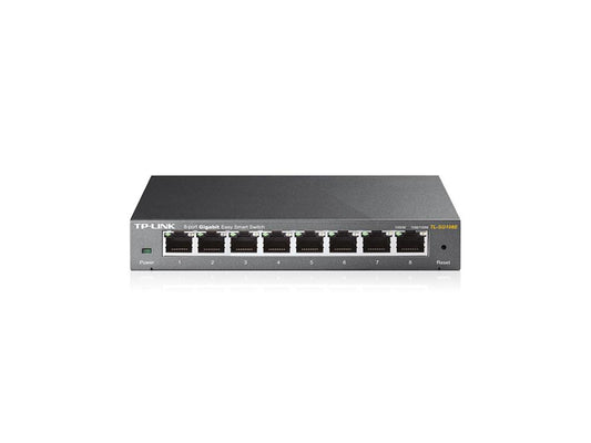 TP-Link Switch TL-Sg108Pe 8-Port 10 100 1000Mbps Rj45 Gigabit Easy Smart Swt TP-Link