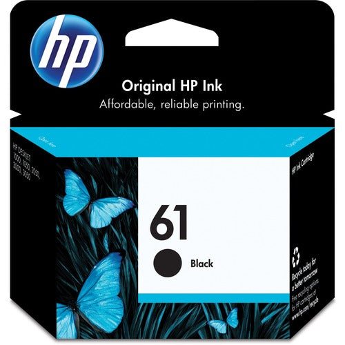 HP 61 Black Standard Yield Ink Cartridge (CH561WN)