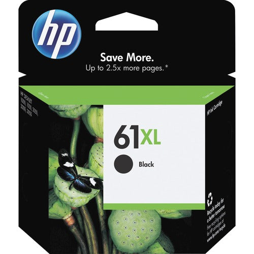 HP 61XL Black High Yield Ink Cartridge (CH563WN)