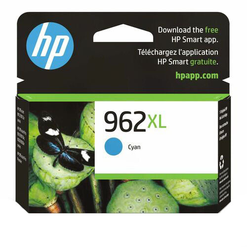 HP 962XL Cyan High Yield Ink Cartridge (3JA00AN)