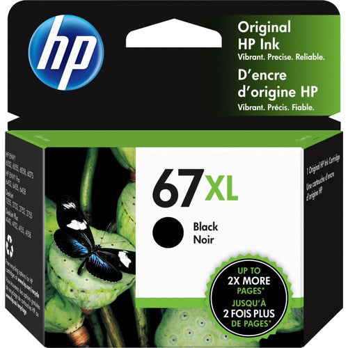 HP 67XL Black High Yield Ink Cartridge (3YM57AN)