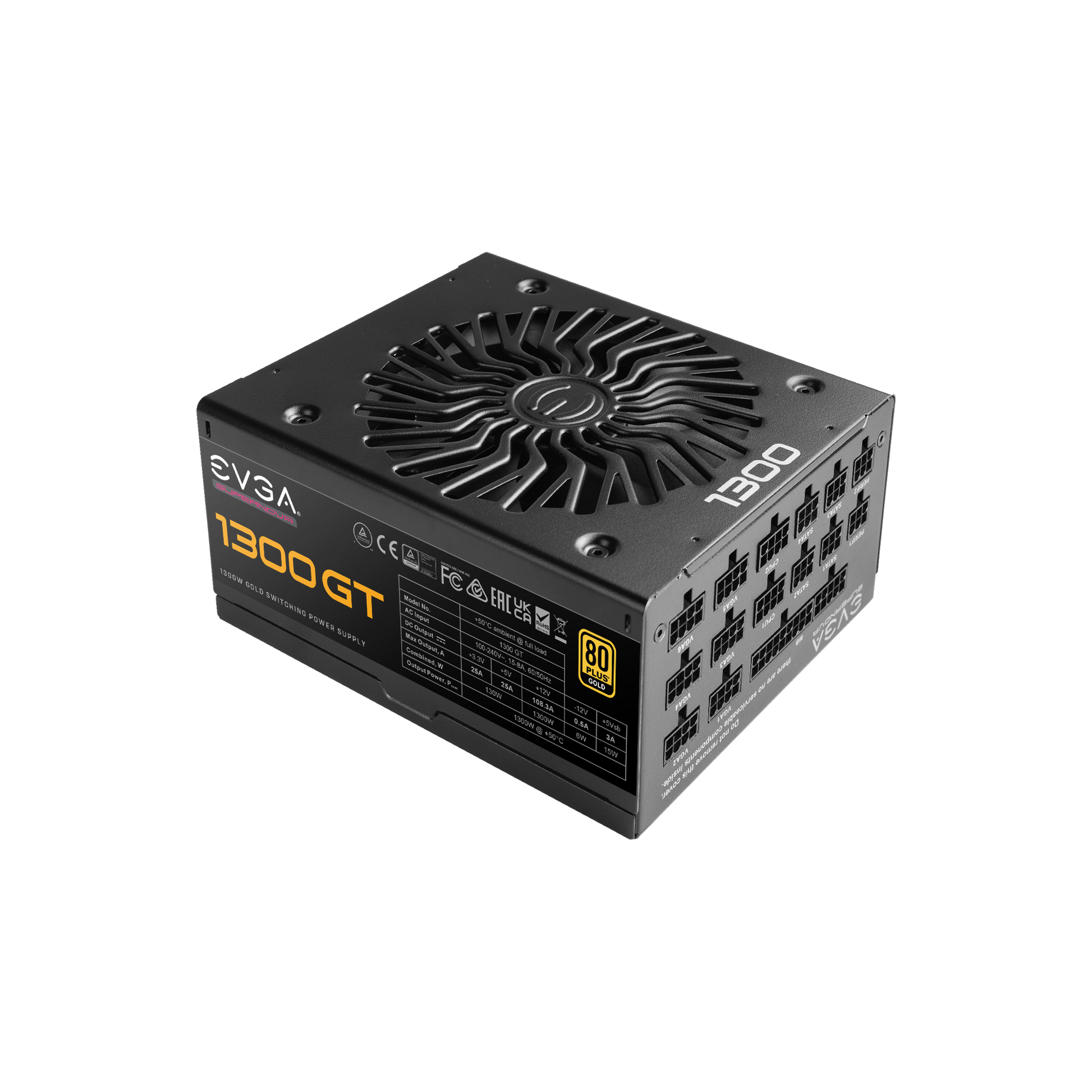 EVGA Power Supply 110-BQ-0850-V1 850W 80+ Bronze Semi Modular Retail eVGA