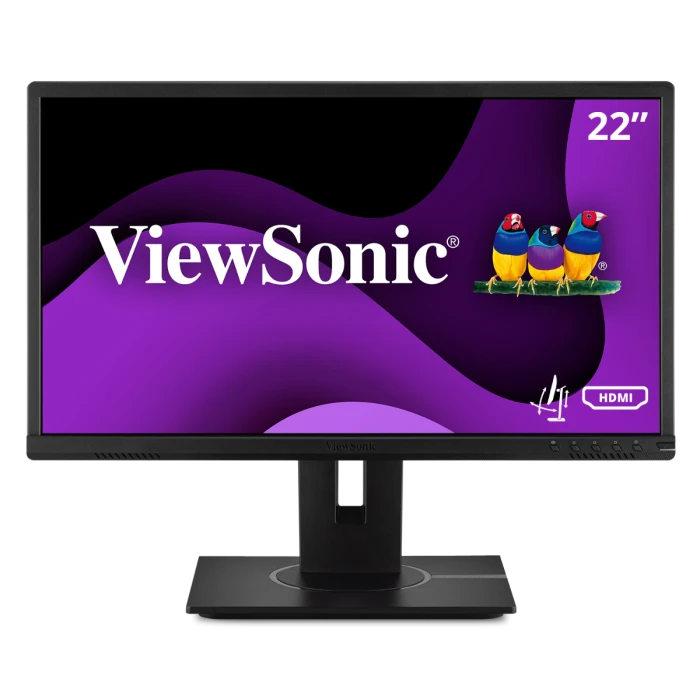 ViewSonic MN VG2240 22 1080p 1920x1080 Ergonomic 40-Degree Tilt w HDMI DP VGA ViewSonic