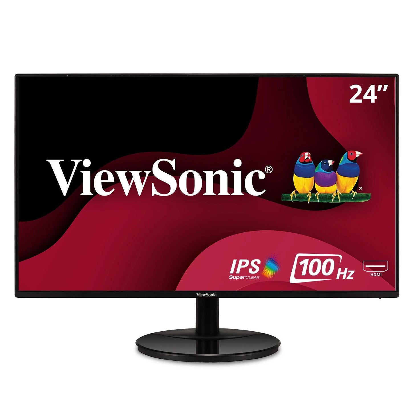 ViewSonic LED VA2459-SMH 24 Full HD Super Clear IPS LED Monitor Retail