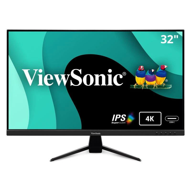 ViewSonic MN VX3267U-4K 32 4K UHD IPS 3840x2160 w 65W USB C HDMI DP Retail ViewSonic