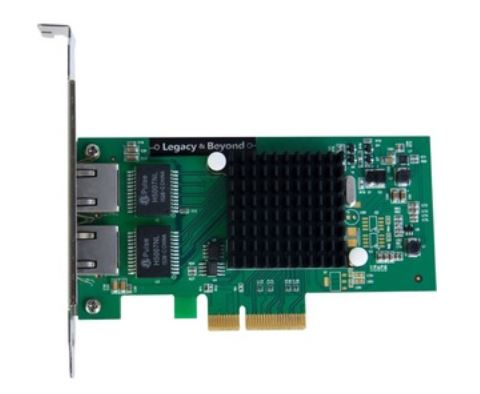 SIIG AC LB-GE0014-S1 Dual-Port Gigabit Ethernet PCIE 4-Lane Card Retail