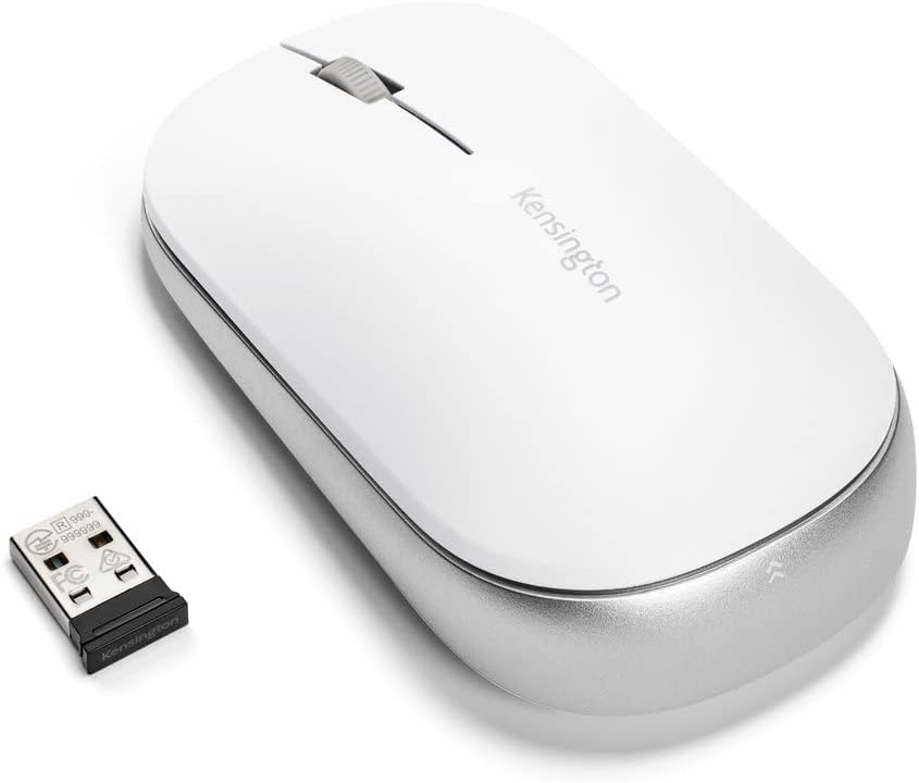 Kensington Mouse K75353WW Sure Track Dual Wireless Mouse White Retail Kensington