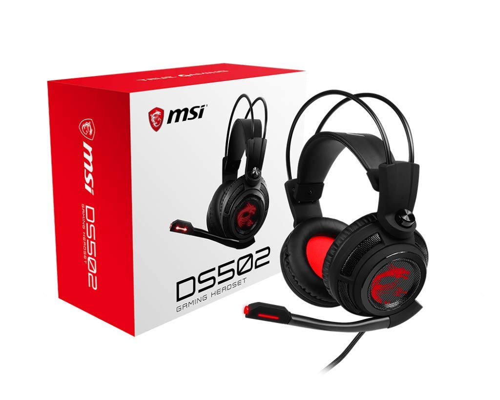 MSI Headset DS502 GAMING HEADSET Black Retail