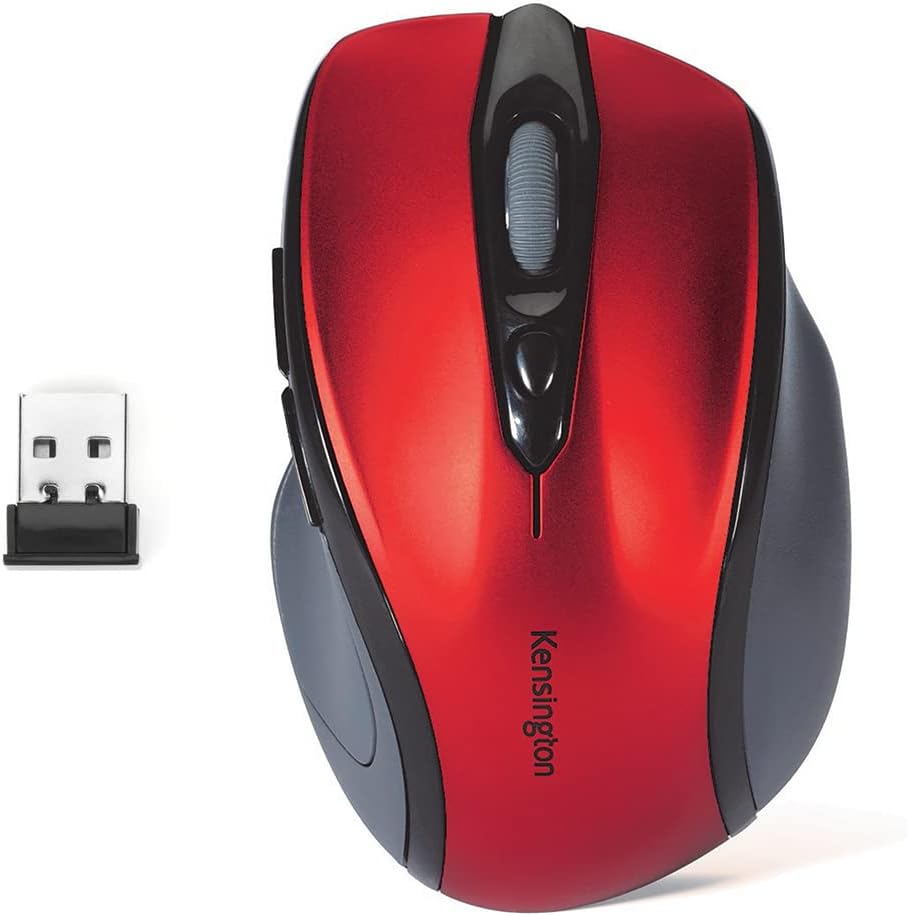 Kensington Mouse K72422AMA Pro Fit Mid-Size Mouse Ruby Retail Kensington