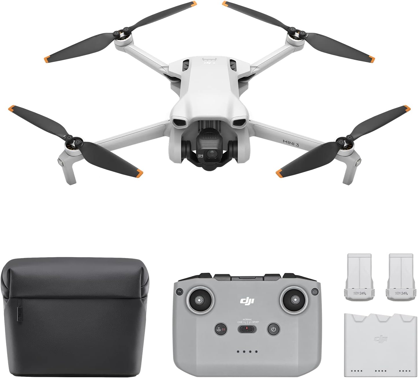 DJI Drone CP.MA.00000610.01 Mini 3 Fly More Combo (GL) Retail DJI