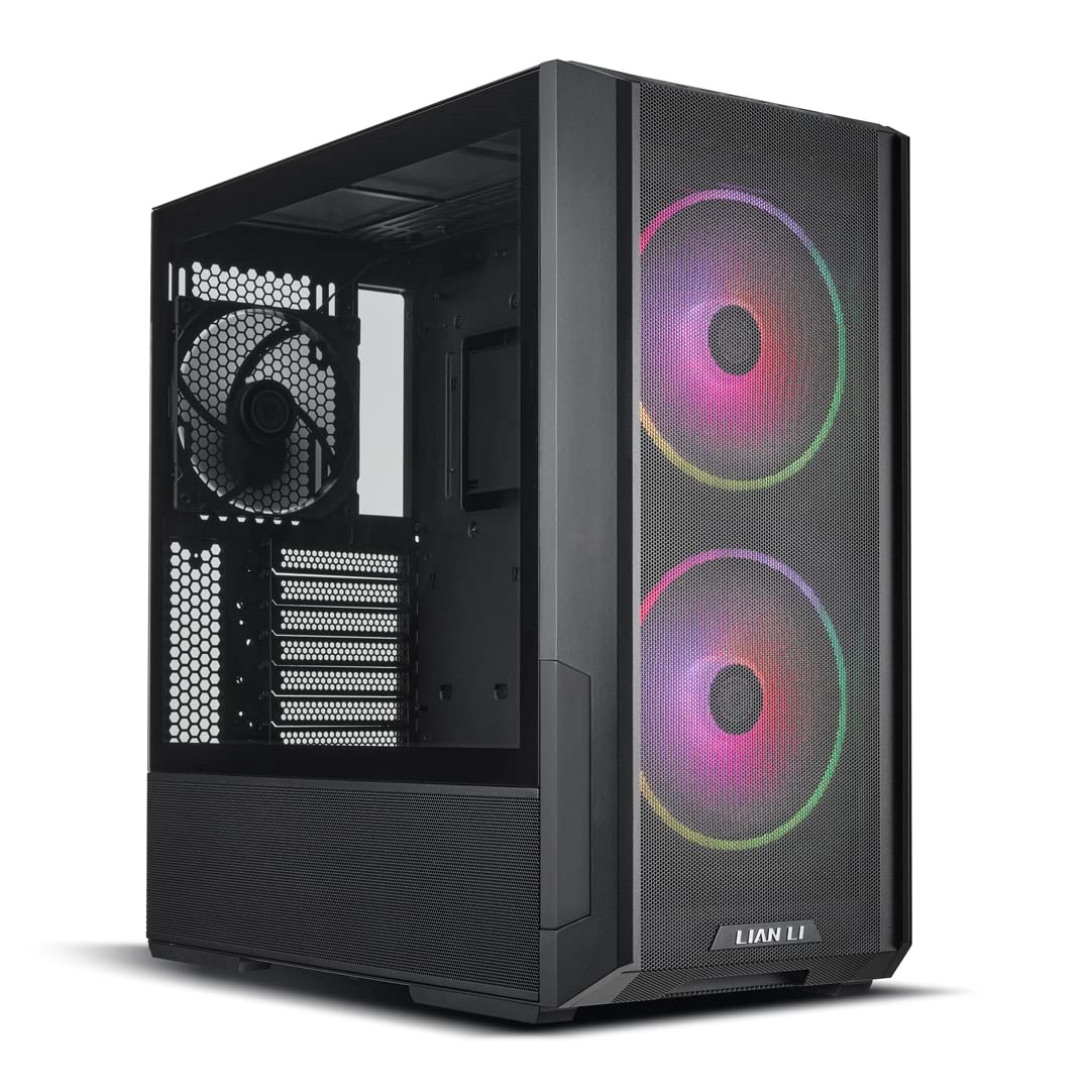 Lian-Li Case Lancool 216rx Middle Tower 4.0mm Tg Pwm Fans Black Retail Lian-Li