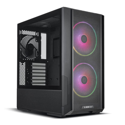 Lian-Li Case LANCOOL 216RX Middle Tower 4.0mm TG PWM Fans Black Retail