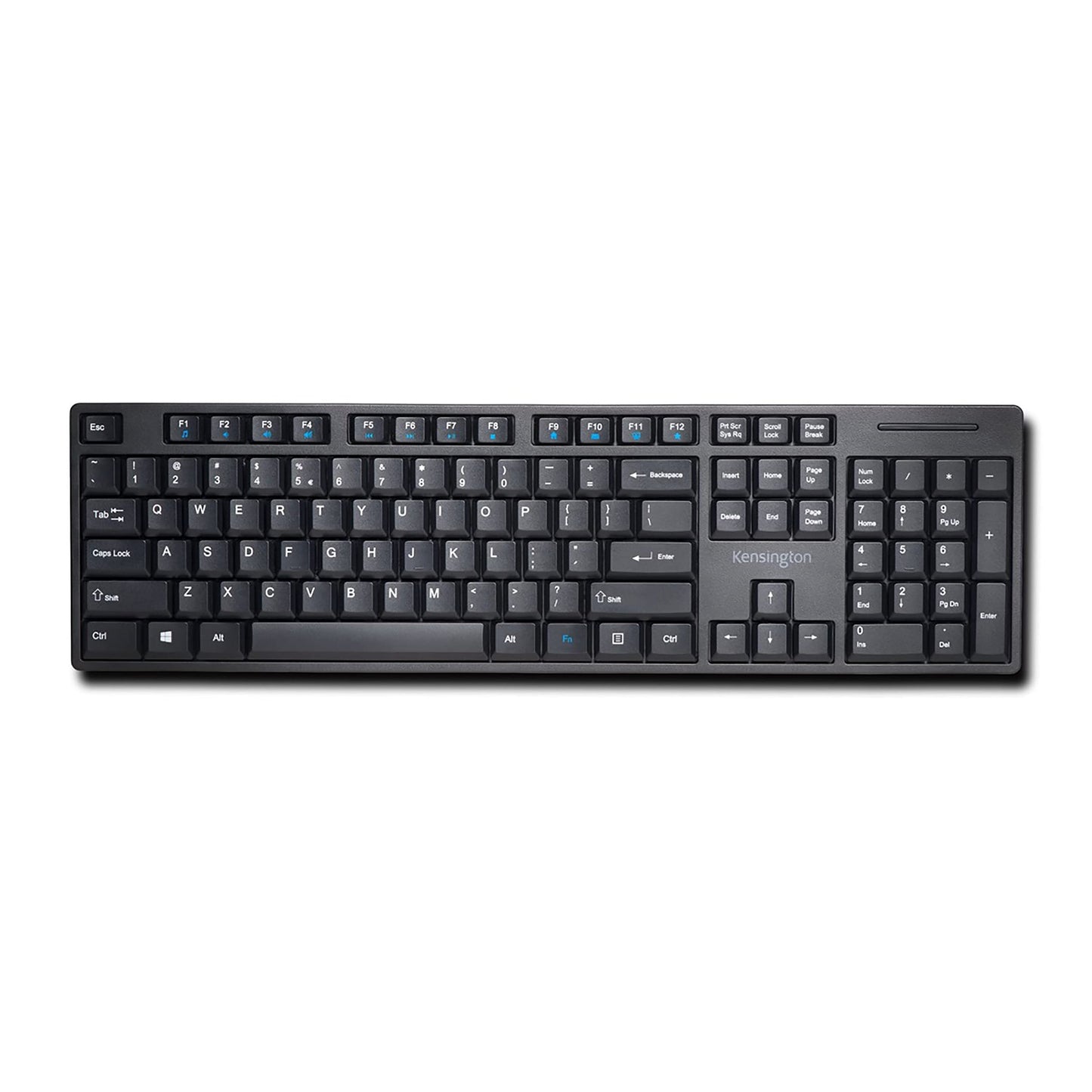 Kensington KB K75229US Pro Fit USB Spill-Proof Low-Profile Wireless Keyboard