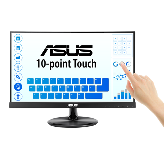 Asus MN Vt229h 21.5 Fhd 10point Touch 1920x1080 1000:1 5ms Hdmi D-Sub Speaker ASUS TeK