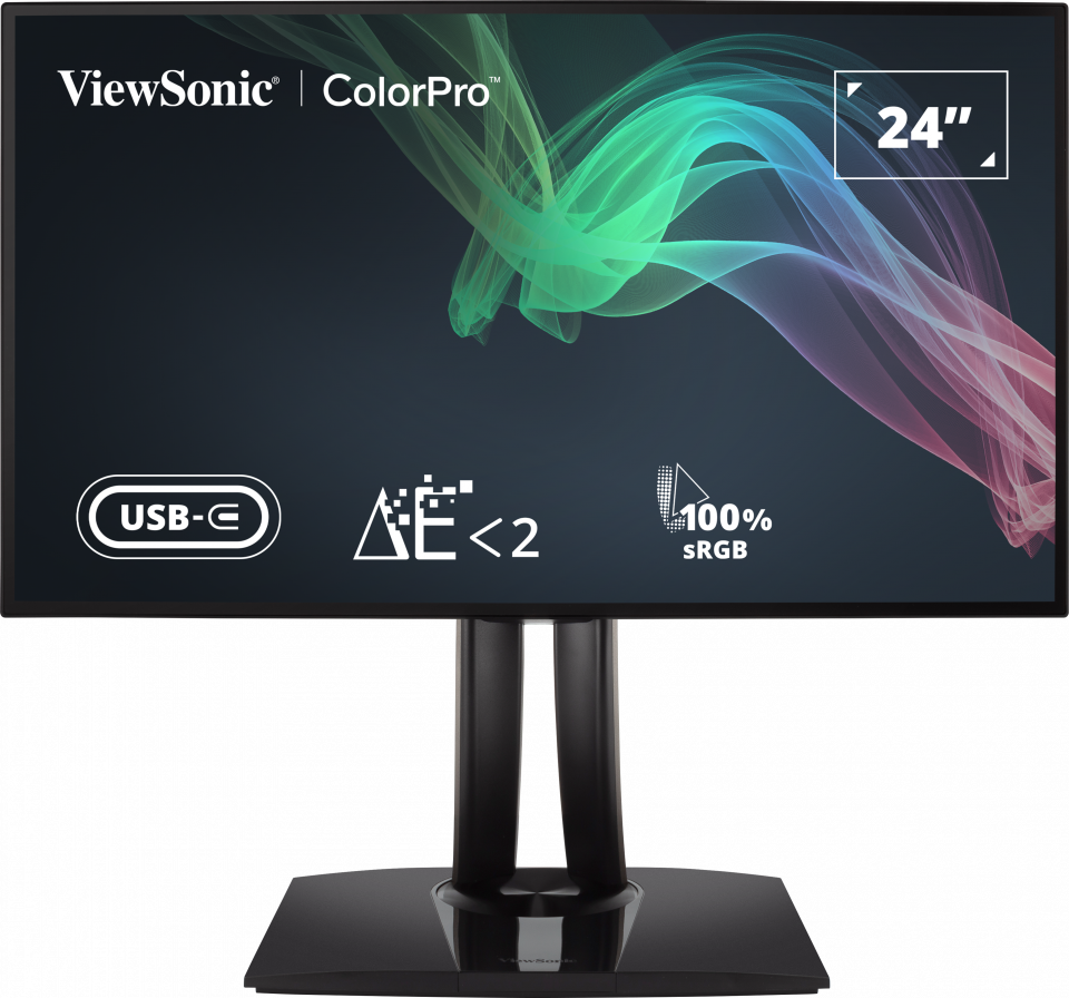 ViewSonic MN VP2468A 24 sRGB Color Accurate with USB-C 1920x1080 Retail