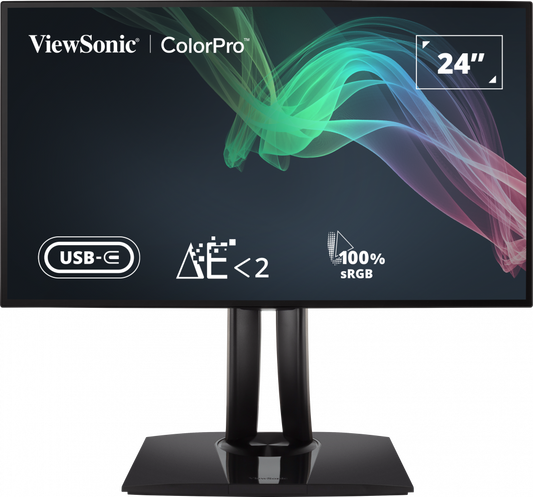 ViewSonic MN VP2468A 24 sRGB Color Accurate with USB-C 1920x1080 Retail