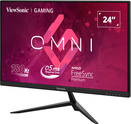 ViewSonic MN VX2428 24 OMNI 1080p 165Hz Gaming AMD FreeSync Premium Retail