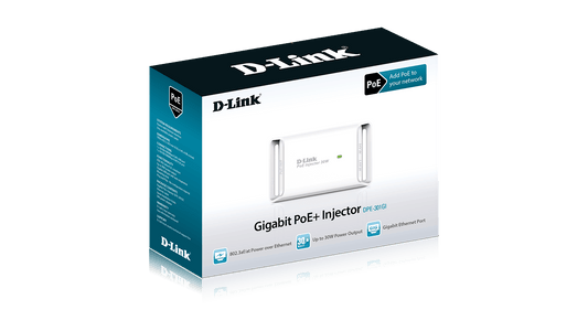 D-Link Accessory DPE-301GI 1Port Gigabit PoE Injector Retail