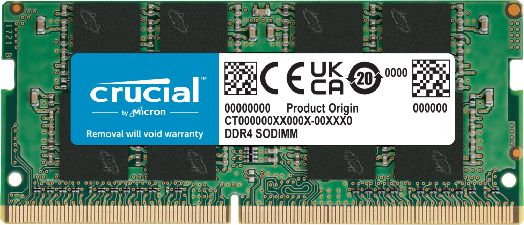 Crucial CT16G4SFRA32A 16G DDR4 3200Mhz SODIMM Retail