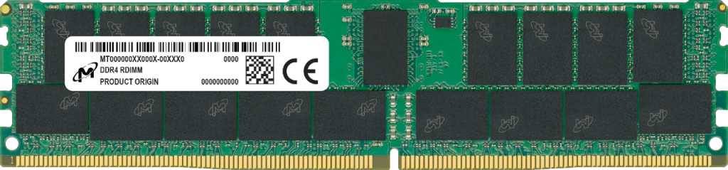 Micron MTA18ASF2G72PDZ-3G2R 16GB DDR4 3200Mhz ECC RDIMM 2Rx8 Retail Micron