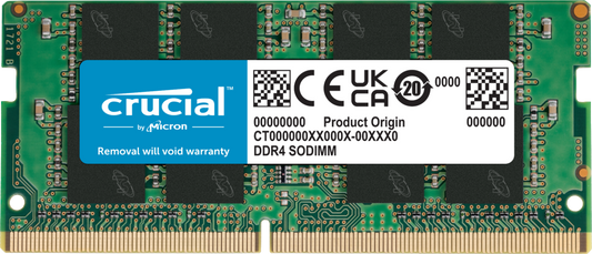 Crucial CT8G4SFRA32A 8GB DDR4 3200Mhz SODIMM Retail