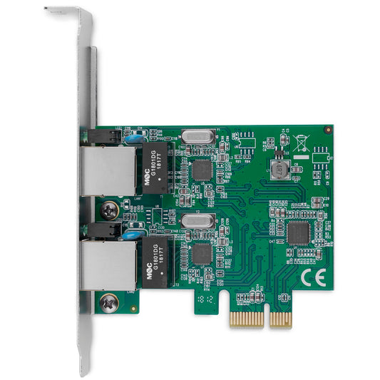 SIIG Network Card Single port DP Gigabit Ethernet PCIe adapter Brown Box