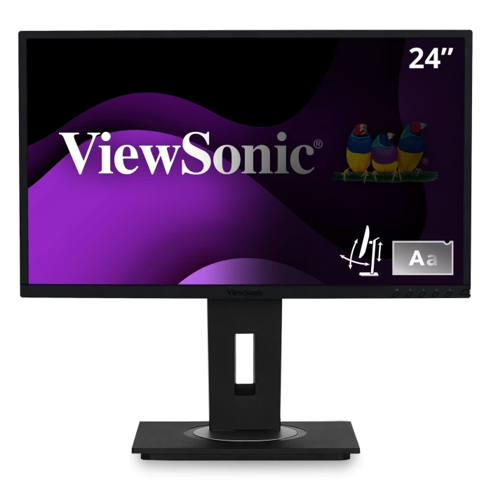 ViewSonic MN VG2448-PF 24 IPS Built-In Privacy Filter and Advanced Ergonomics
