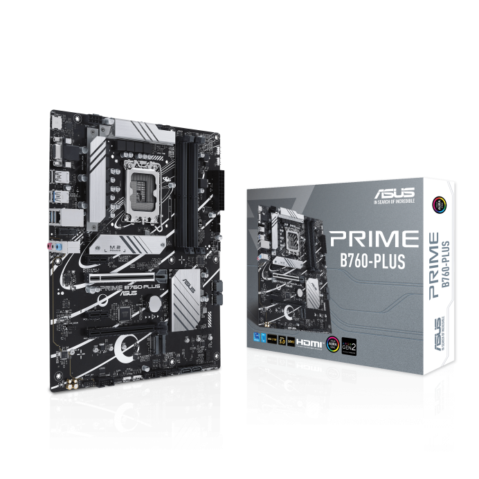 ASUS MB PRIME B760-PLUS B760 LGA1700 Max128GB DDR5 ATX Retail